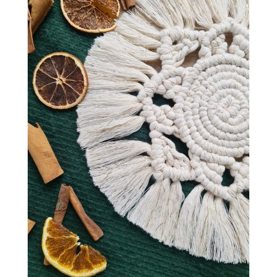 TABLE MACRAME COASTER