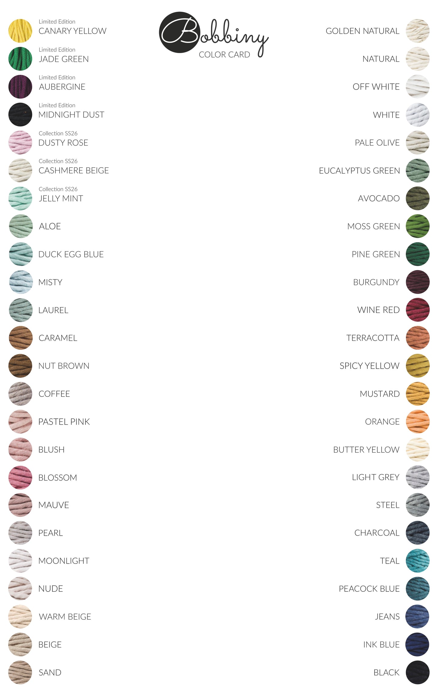 Digital Colour Card