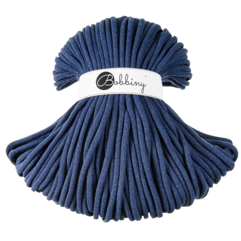 Bobbiny 100m Premium gevlochten koord 5mm katoenen textielgaren voor haken en macramé, verkrijgbaar in 47 kleuren. - België Bobbiny 100m Premium gevlochten koord 5mm katoenen textielgaren voor haken en macramé, verkrijgbaar in 47 kleuren. - België